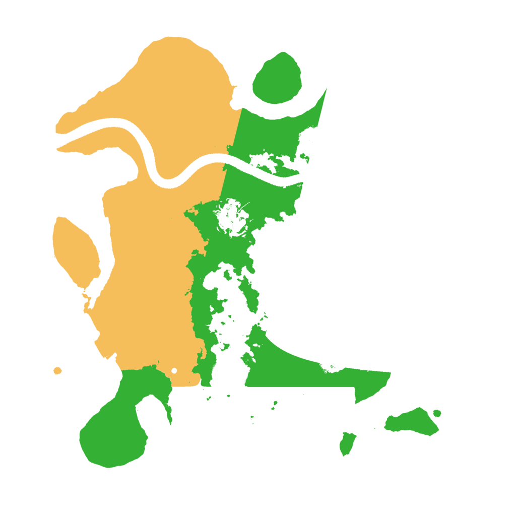 Biome Rust Map: Procedural Map, Size: 2700, Seed: 5666