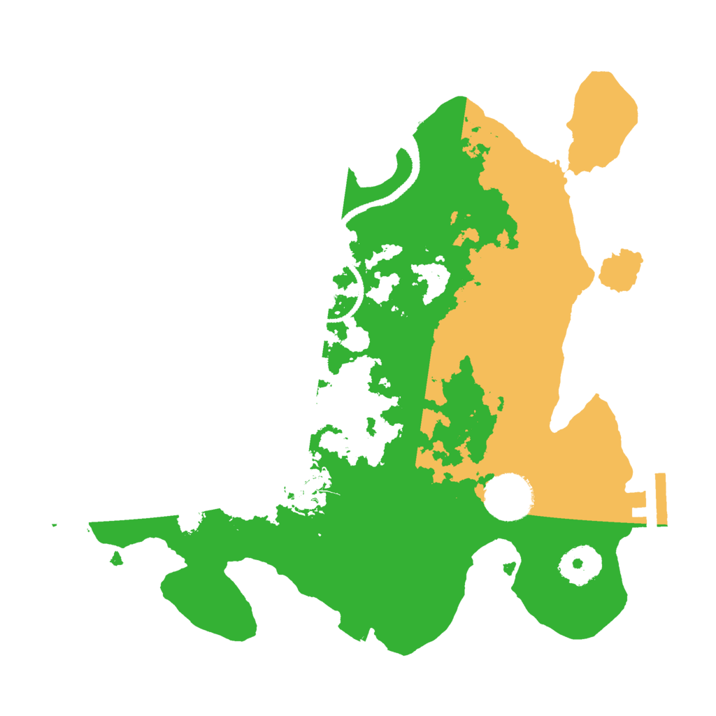 Biome Rust Map: Procedural Map, Size: 2700, Seed: 864563123