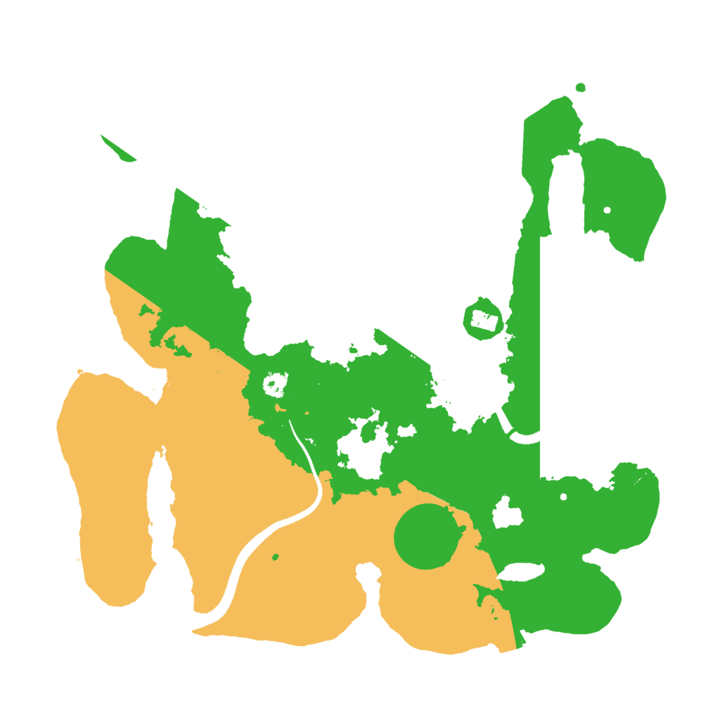 Biome Rust Map: Procedural Map, Size: 3000, Seed: 1678838347