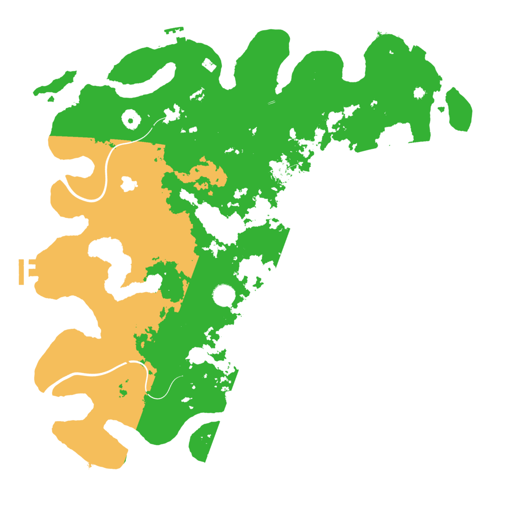 Biome Rust Map: Procedural Map, Size: 4000, Seed: 90146885