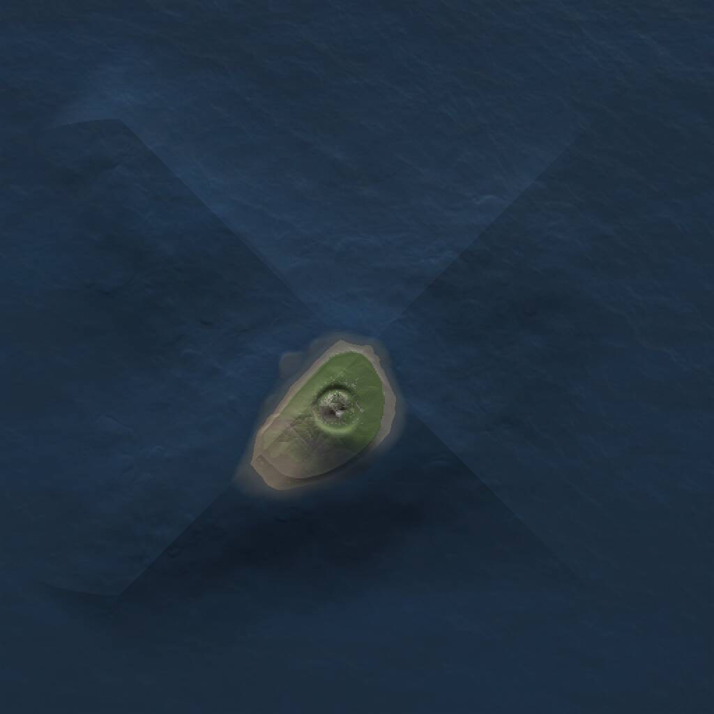 Rust Map: Procedural Map, Size: 1000, Seed: 1936199910, 1 Monuments