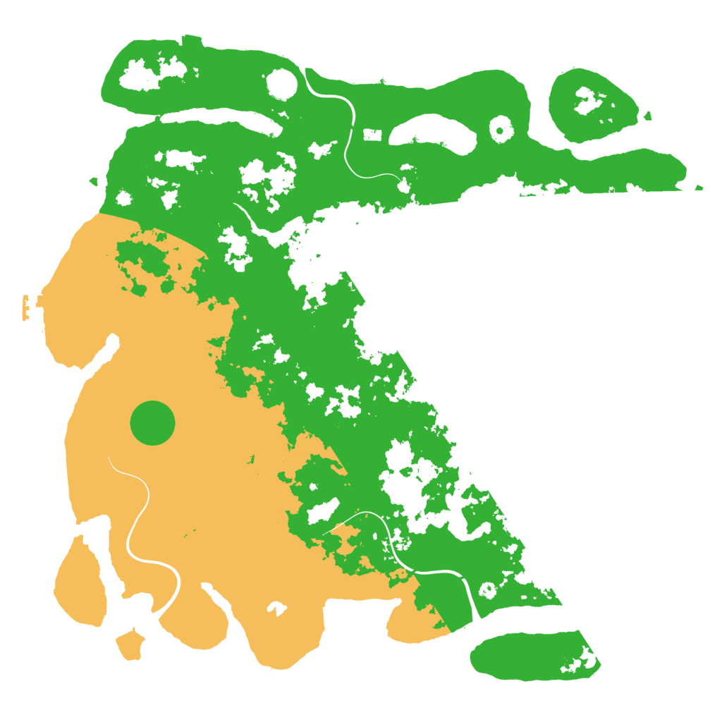 Biome Rust Map: Procedural Map, Size: 4250, Seed: 4861775
