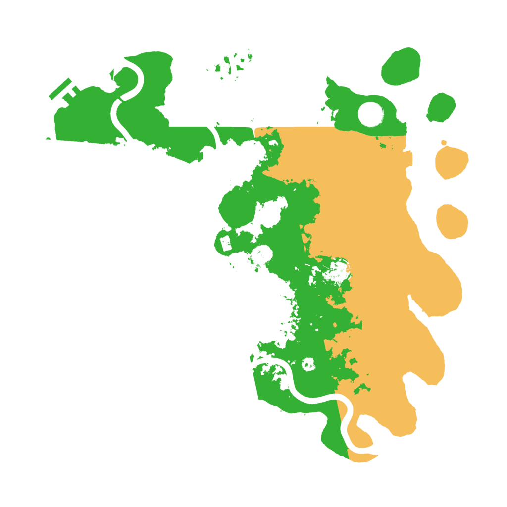 Biome Rust Map: Procedural Map, Size: 3755, Seed: 779699744