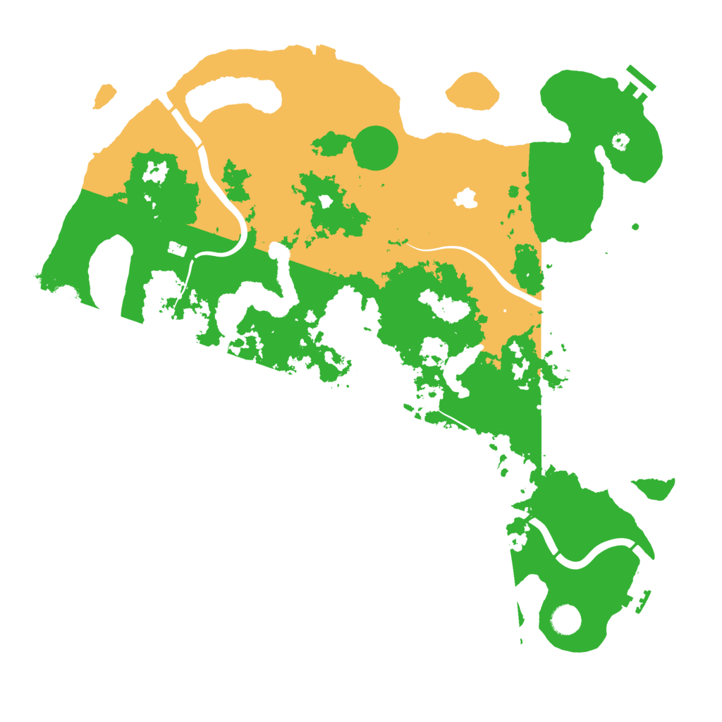 Biome Rust Map: Procedural Map, Size: 4250, Seed: 85447948