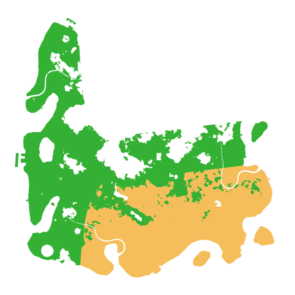 Biome Rust Map: Procedural Map, Size: 4250, Seed: 17244465