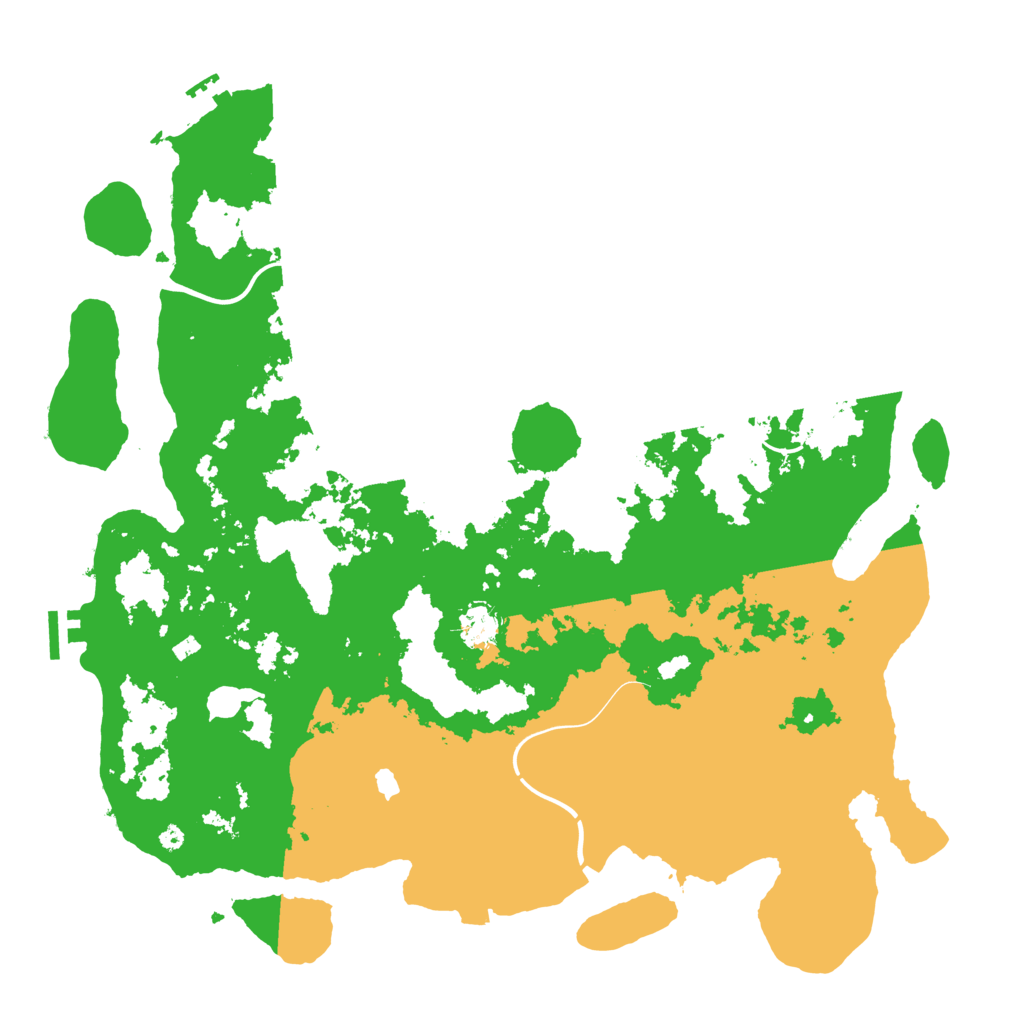 Biome Rust Map: Procedural Map, Size: 4250, Seed: 6435