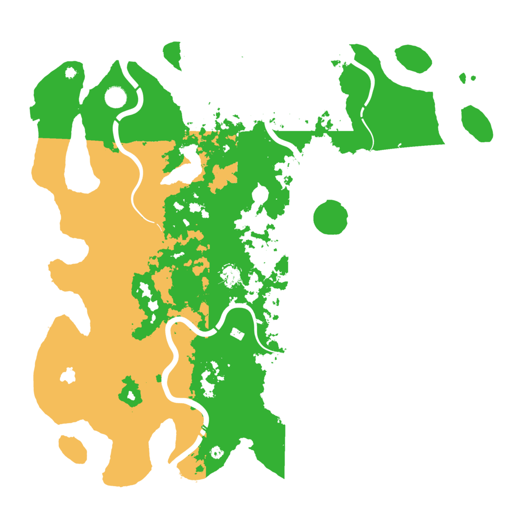 Biome Rust Map: Procedural Map, Size: 4250, Seed: 27891185