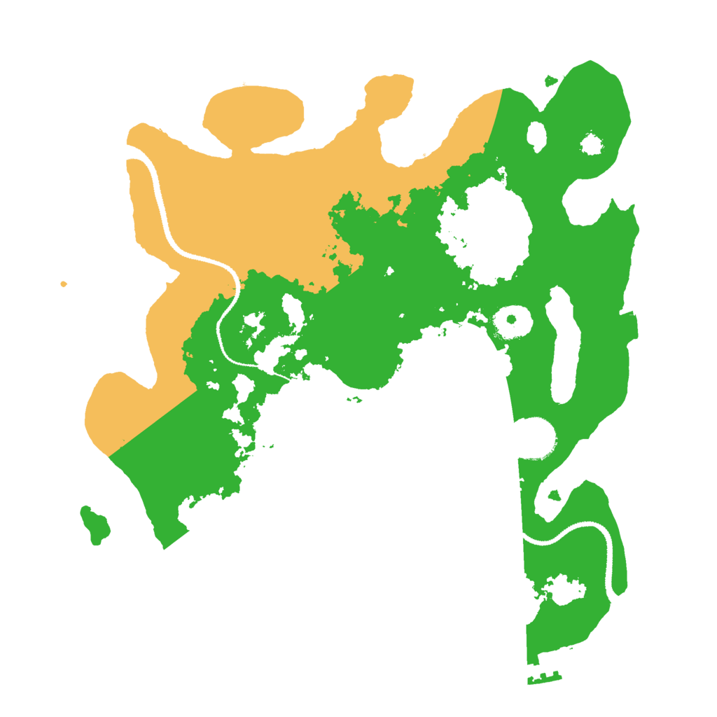 Biome Rust Map: Procedural Map, Size: 3000, Seed: 269407769