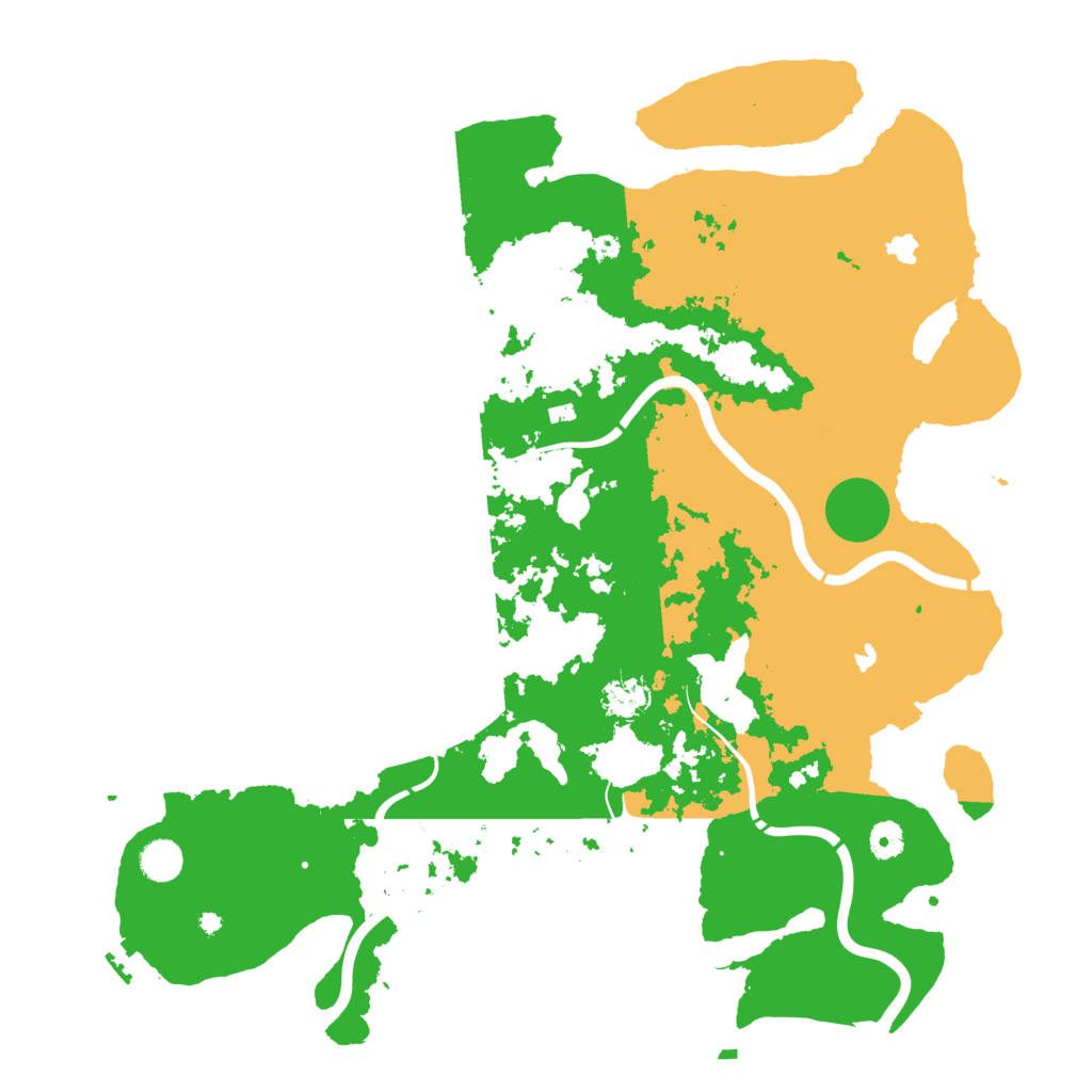 Biome Rust Map: Procedural Map, Size: 4500, Seed: 923678