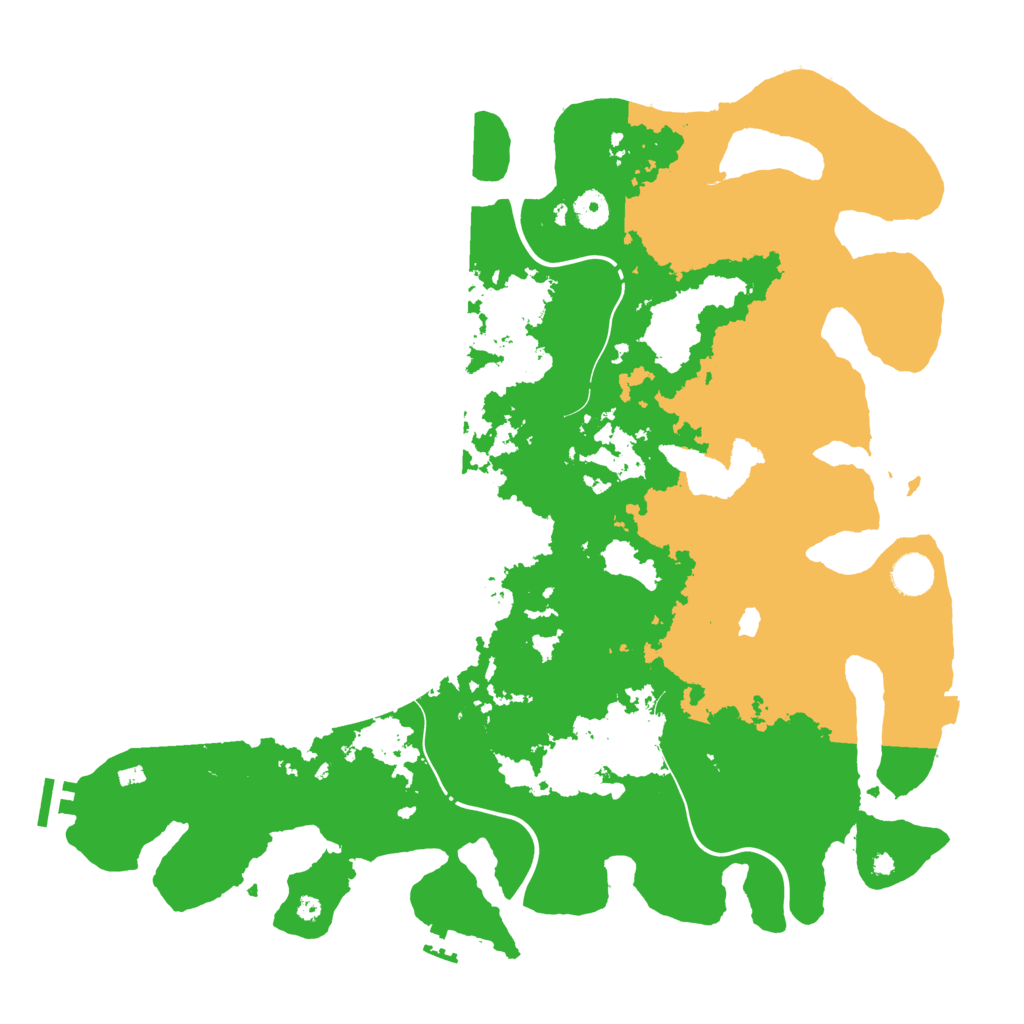 Biome Rust Map: Procedural Map, Size: 4250, Seed: 1212199287