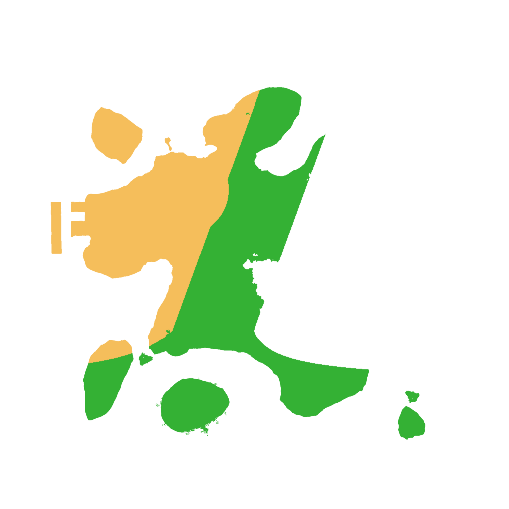 Biome Rust Map: Procedural Map, Size: 2000, Seed: 1108171833