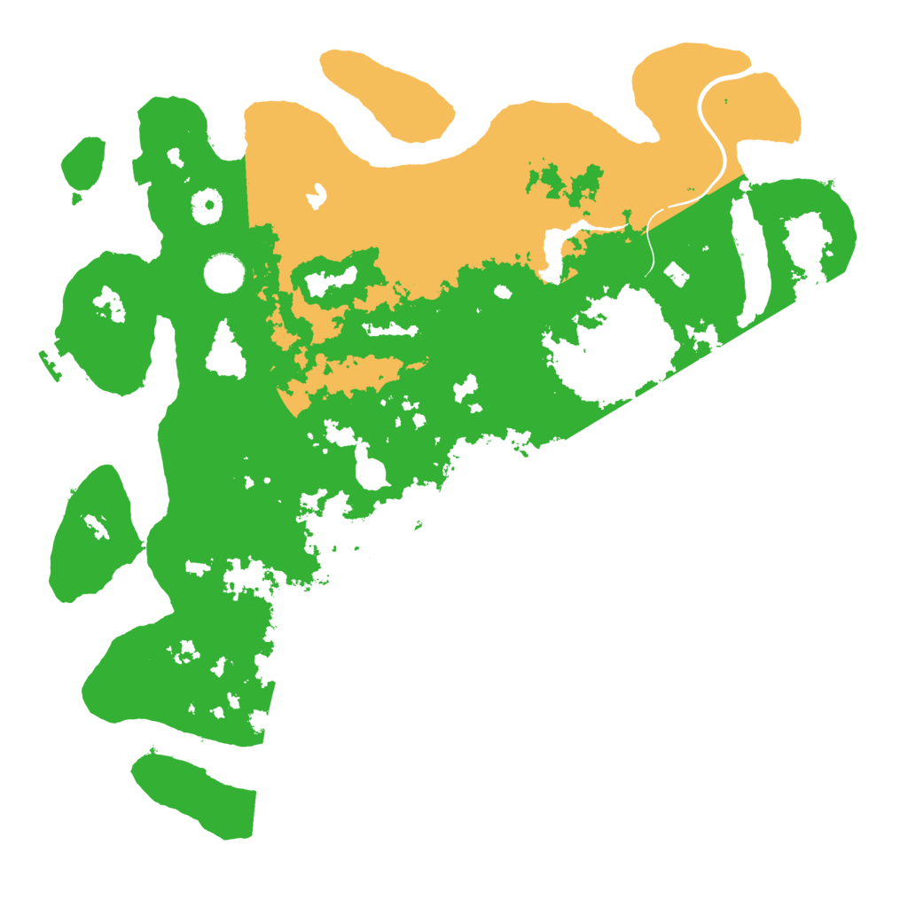 Biome Rust Map: Procedural Map, Size: 4000, Seed: 1302374985
