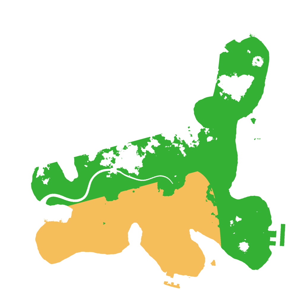 Biome Rust Map: Procedural Map, Size: 2781, Seed: 6438009
