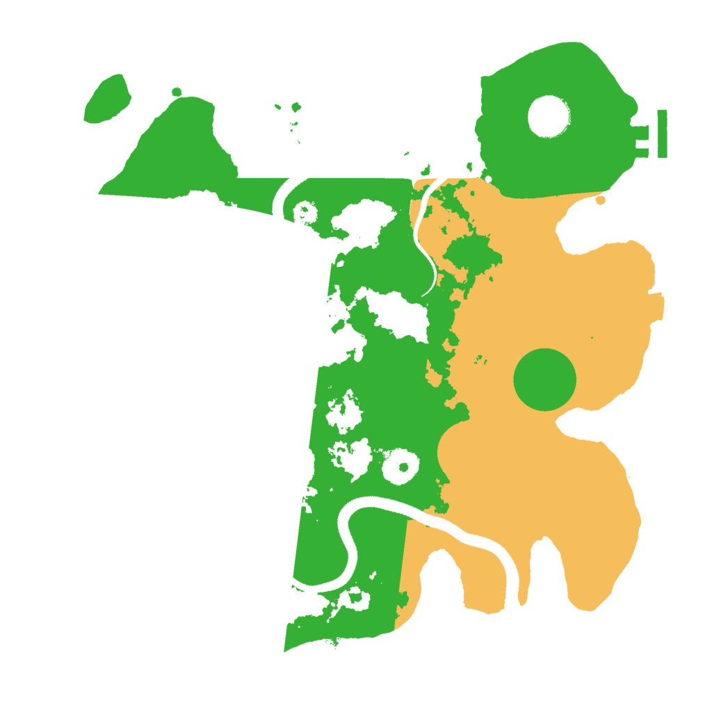 Biome Rust Map: Procedural Map, Size: 3000, Seed: 1885879212