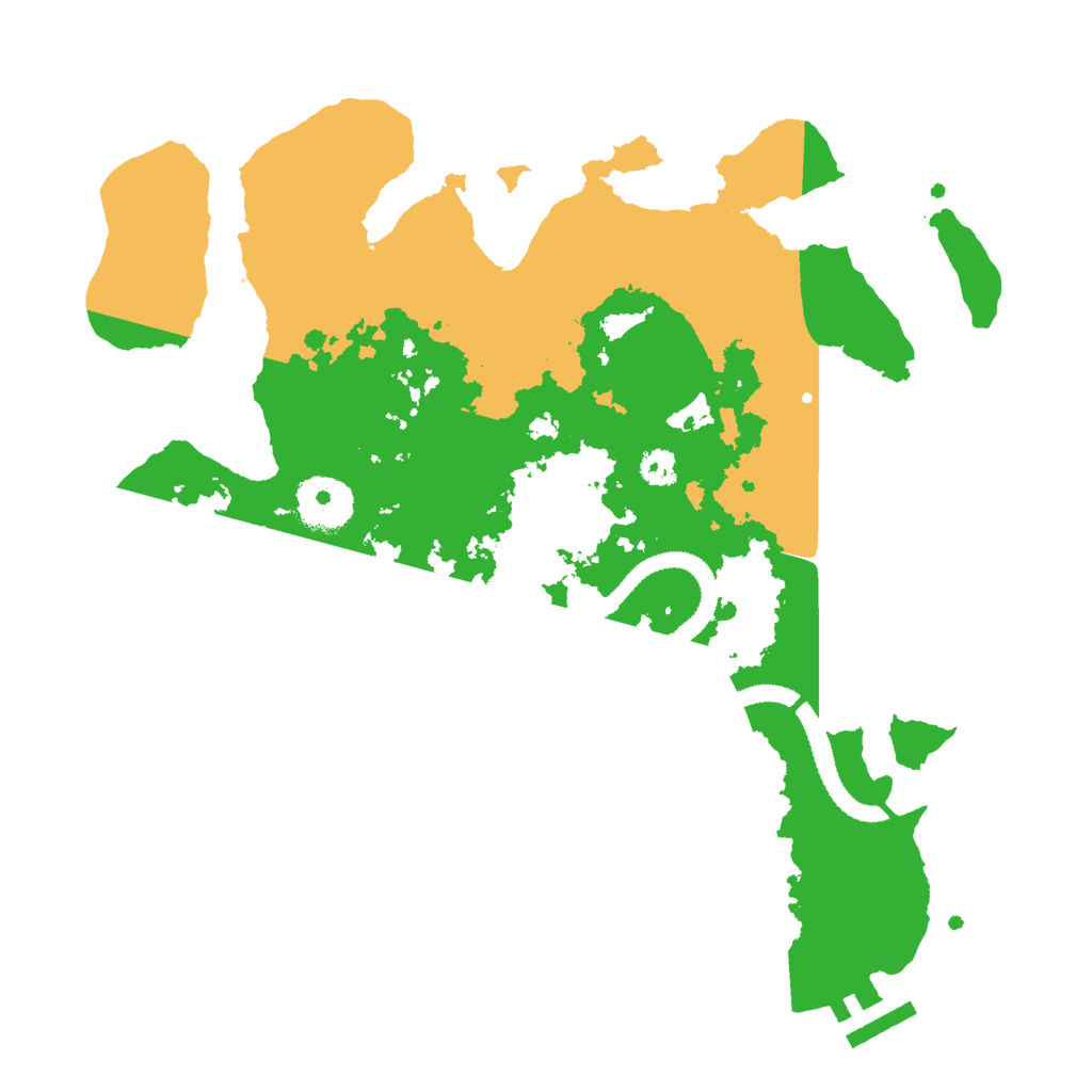 Biome Rust Map: Procedural Map, Size: 3000, Seed: 1522679972
