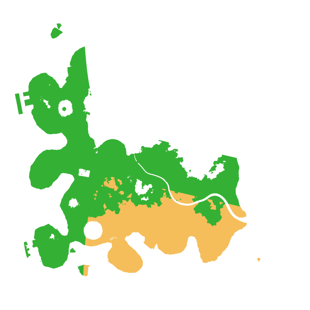 Biome Rust Map: Procedural Map, Size: 3000, Seed: 465892675