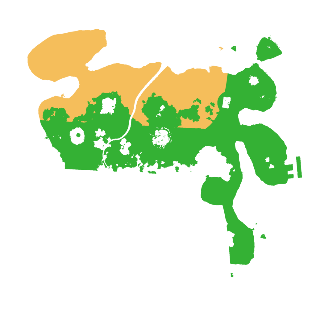 Biome Rust Map: Procedural Map, Size: 3000, Seed: 1785384731