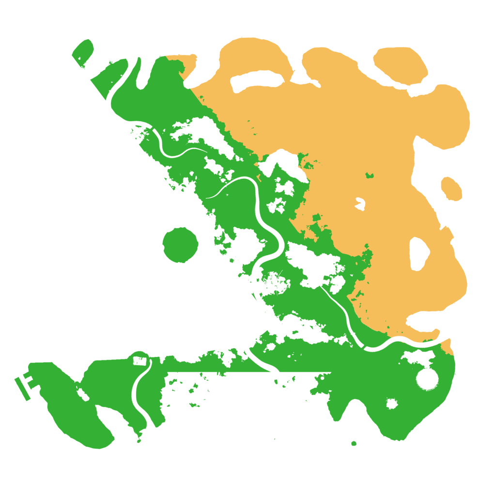 Biome Rust Map: Procedural Map, Size: 4000, Seed: 1500027046
