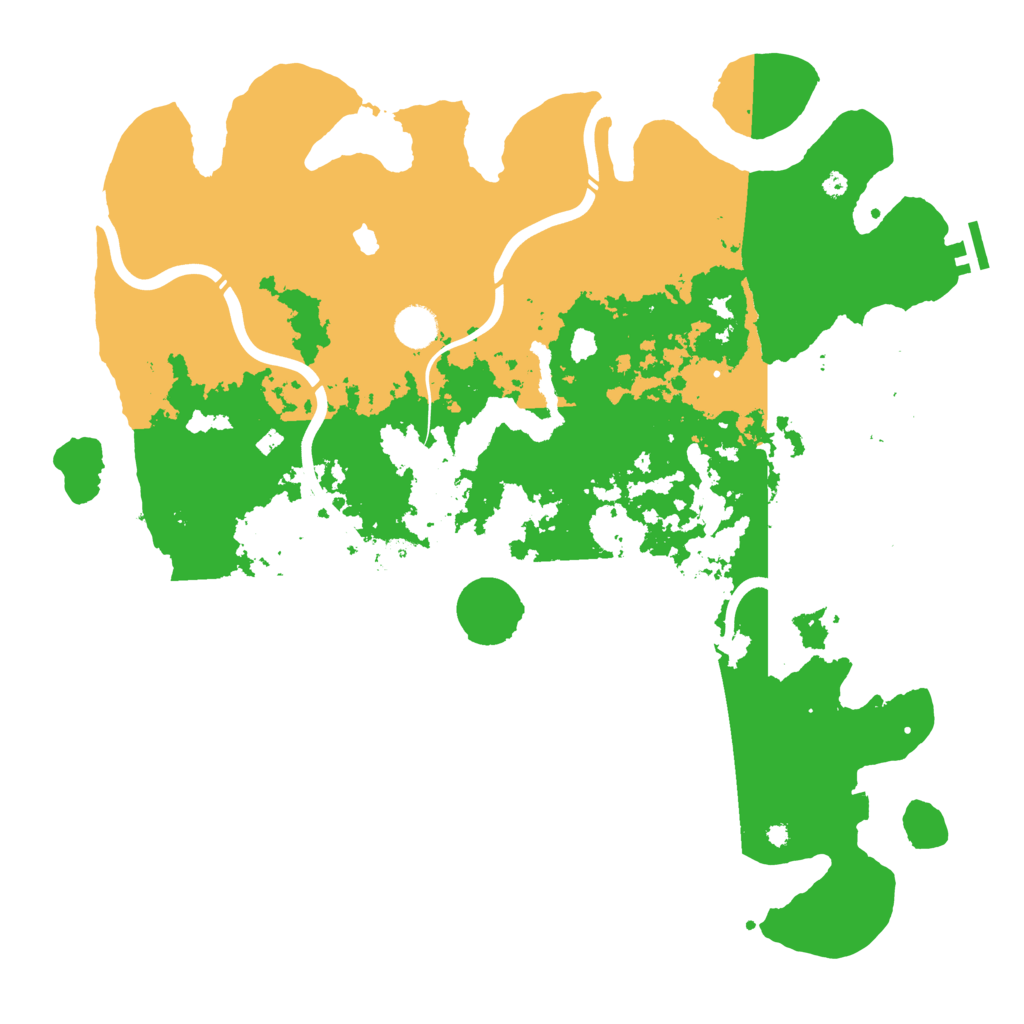 Biome Rust Map: Procedural Map, Size: 4250, Seed: 23932