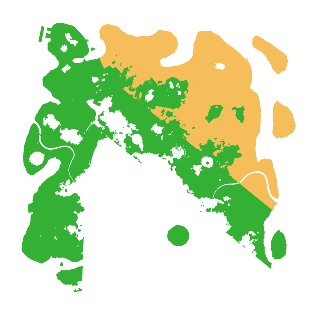 Biome Rust Map: Procedural Map, Size: 4000, Seed: 1670291692