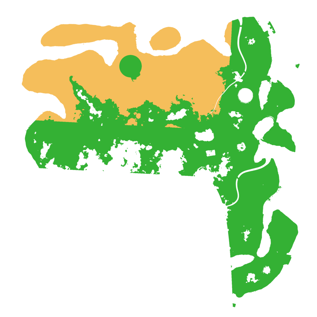 Biome Rust Map: Procedural Map, Size: 3750, Seed: 1907853286