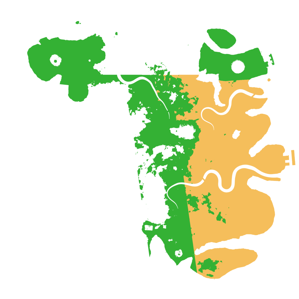 Biome Rust Map: Procedural Map, Size: 4000, Seed: 92204926