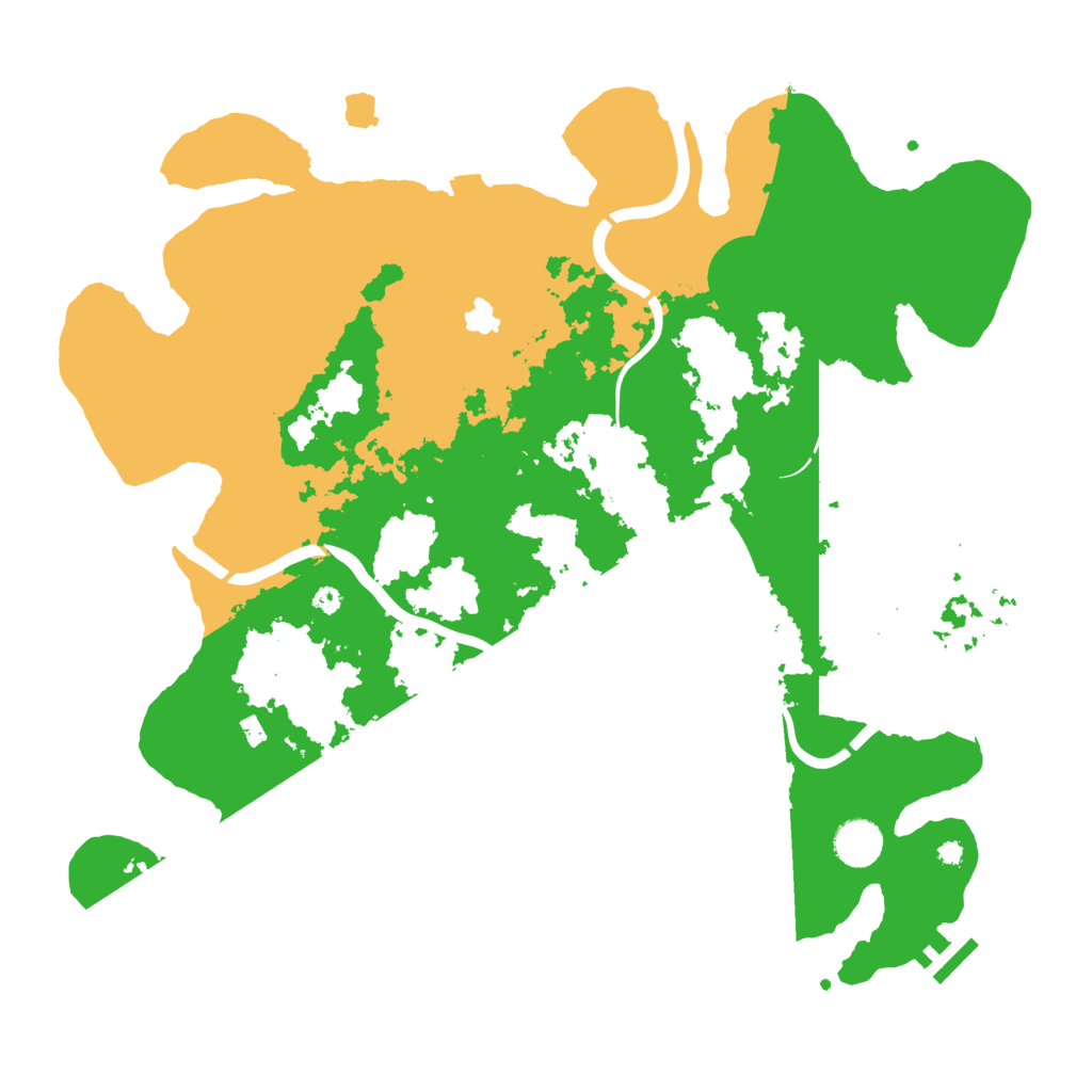 Biome Rust Map: Procedural Map, Size: 4000, Seed: 790643380