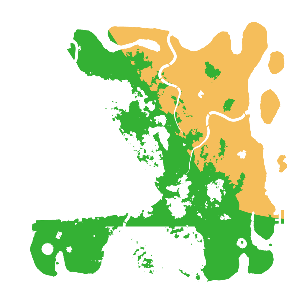 Biome Rust Map: Procedural Map, Size: 4500, Seed: 5675685