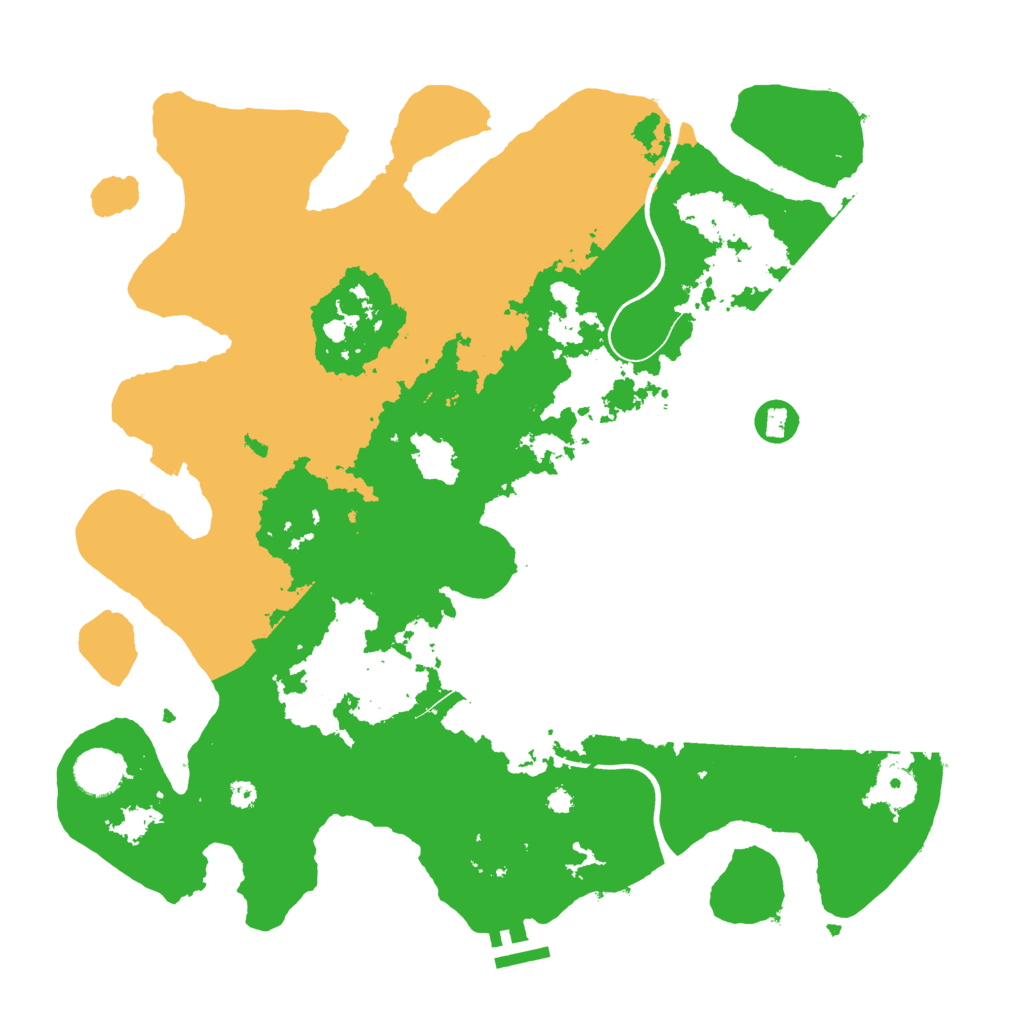 Biome Rust Map: Procedural Map, Size: 3750, Seed: 1685925911