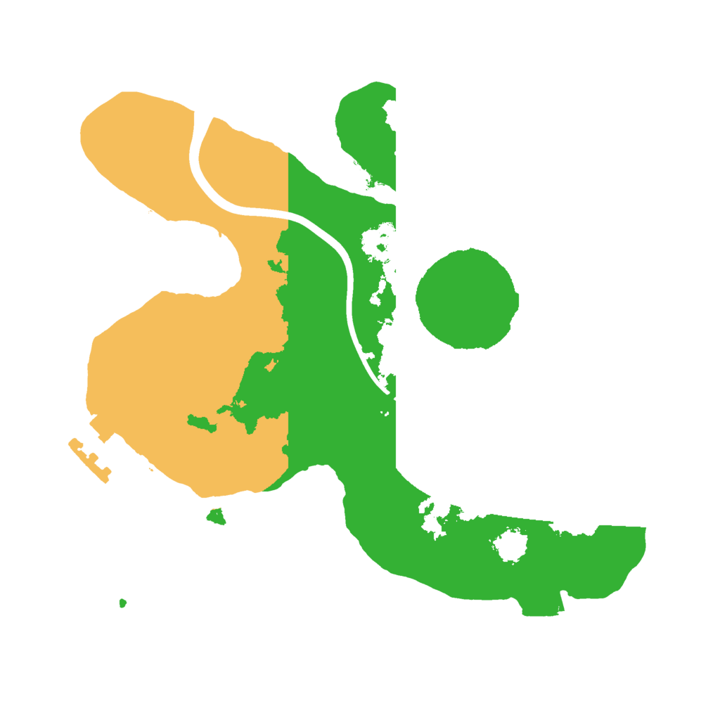 Biome Rust Map: Procedural Map, Size: 2000, Seed: 676854