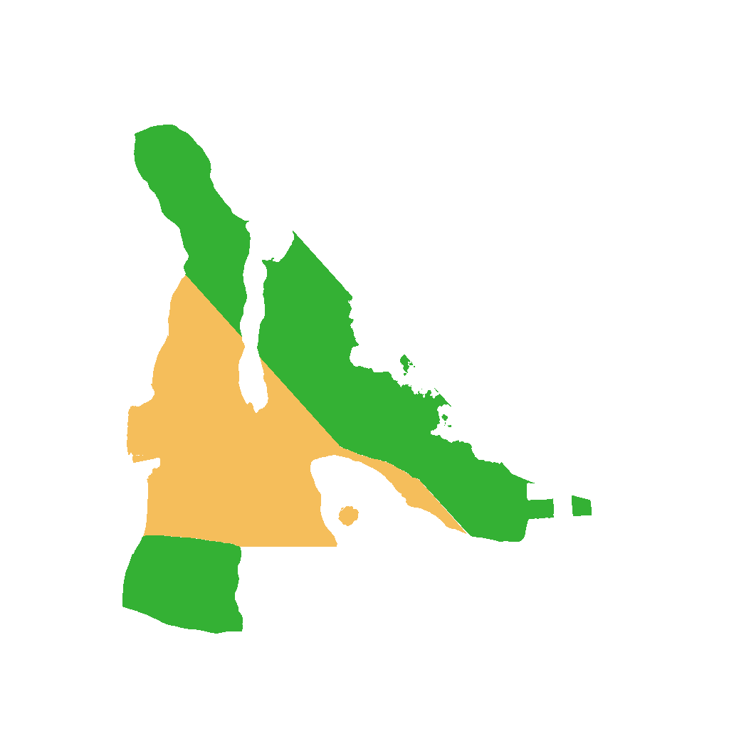 Biome Rust Map: Procedural Map, Size: 1522, Seed: 6666668