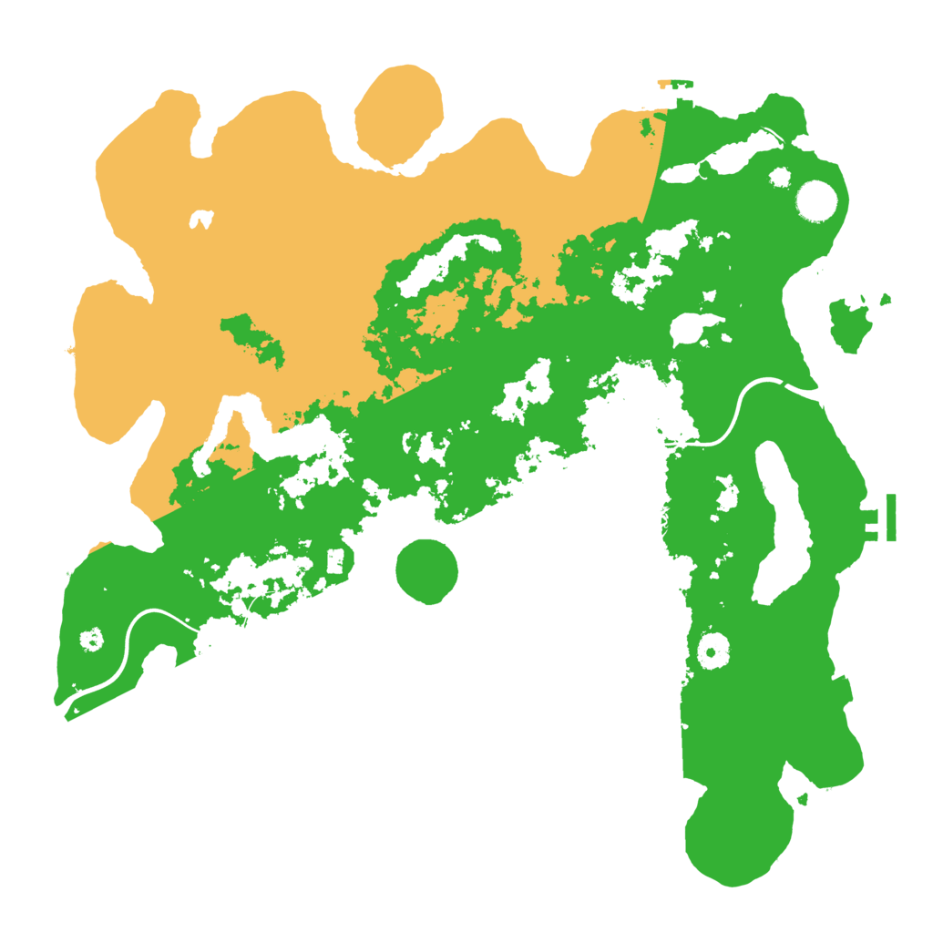 Biome Rust Map: Procedural Map, Size: 4000, Seed: 1397623163