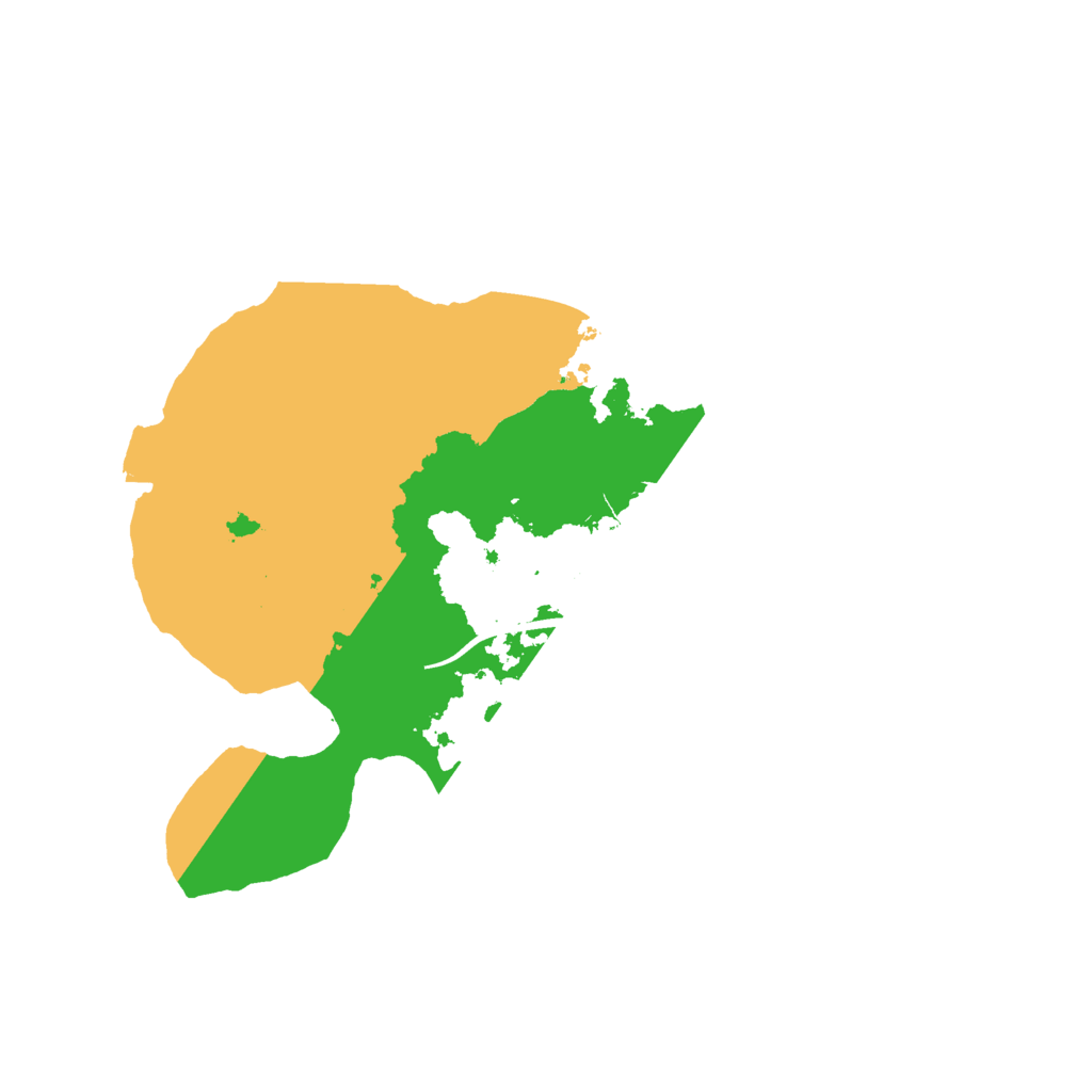 Biome Rust Map: Procedural Map, Size: 2240, Seed: 15691002