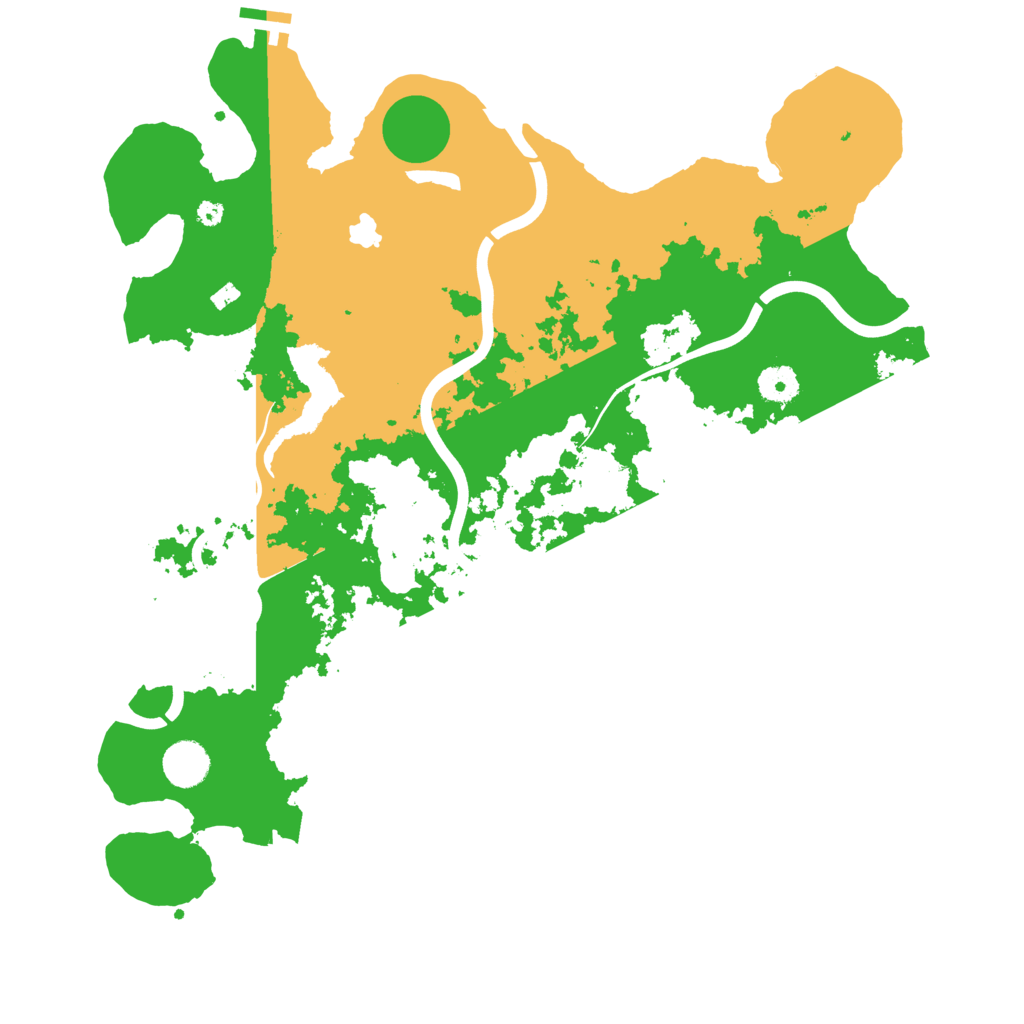 Biome Rust Map: Procedural Map, Size: 4000, Seed: 25654