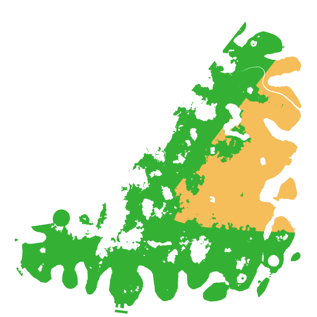 Biome Rust Map: Procedural Map, Size: 5000, Seed: 777112