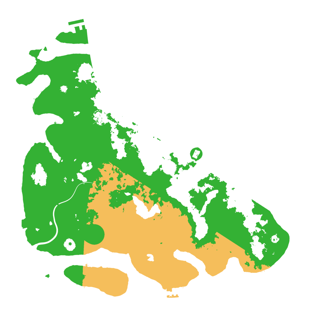 Biome Rust Map: Procedural Map, Size: 4000, Seed: 1074698272