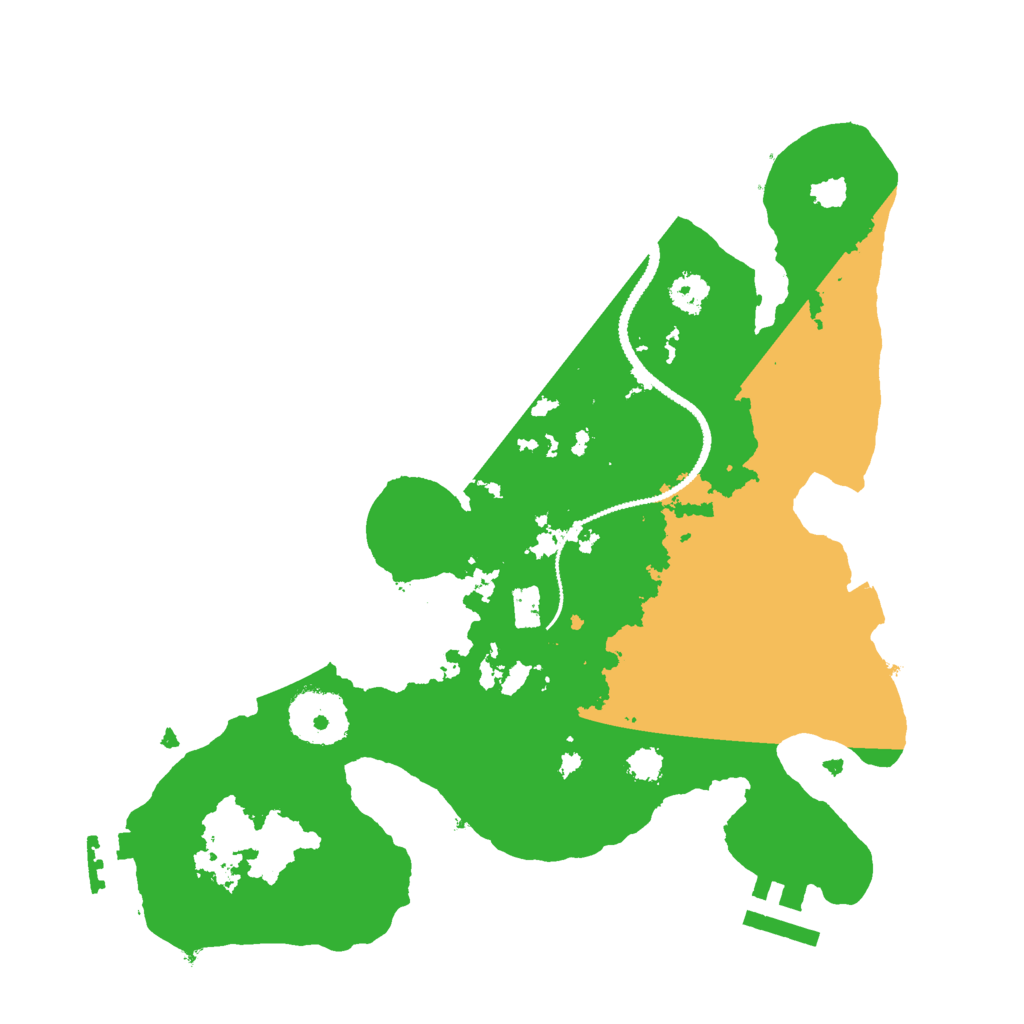Biome Rust Map: Procedural Map, Size: 2700, Seed: 2061651043