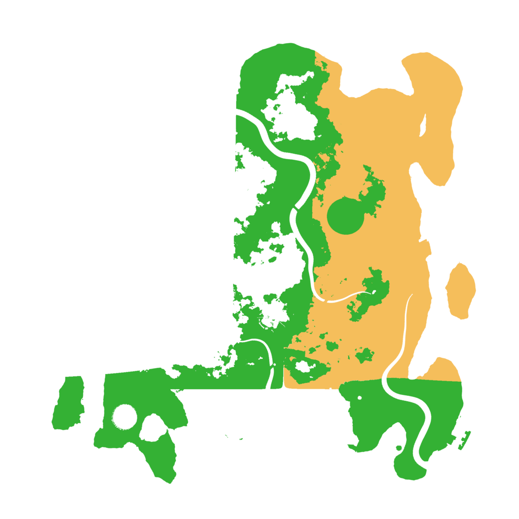 Biome Rust Map: Procedural Map, Size: 3750, Seed: 253586463