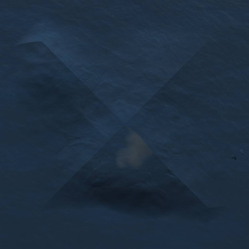 Rust Map: Procedural Map, Size: 1000, Seed: 611873503, 1 Monuments