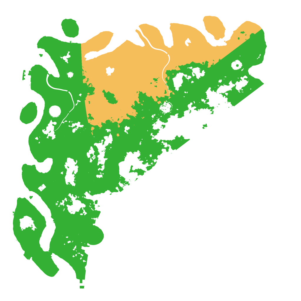 Biome Rust Map: Procedural Map, Size: 4500, Seed: 5639733