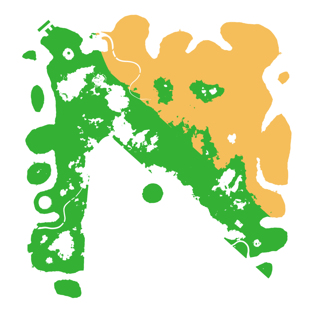 Biome Rust Map: Procedural Map, Size: 4250, Seed: 785646