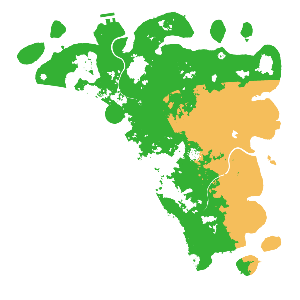 Biome Rust Map: Procedural Map, Size: 4250, Seed: 2044093366