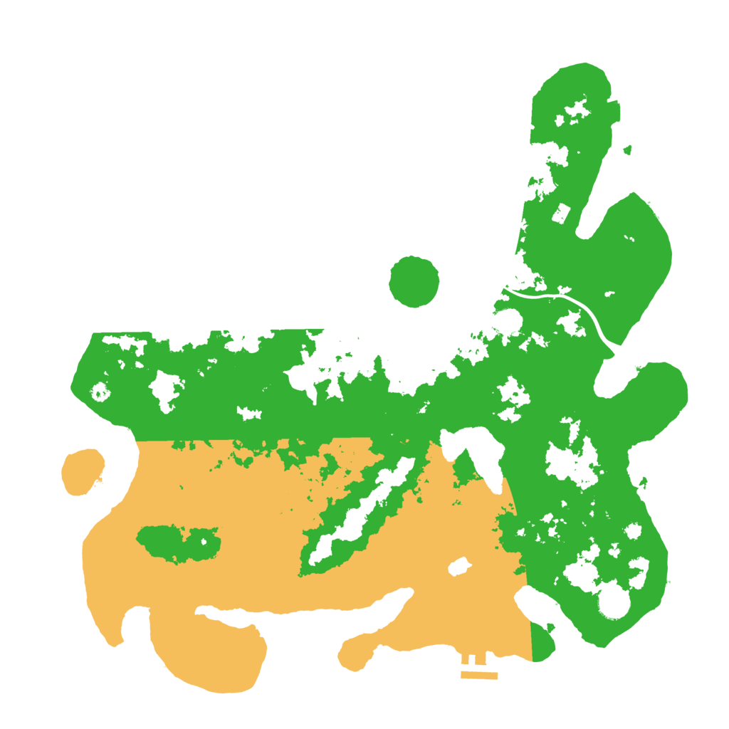 Biome Rust Map: Procedural Map, Size: 4000, Seed: 697120698