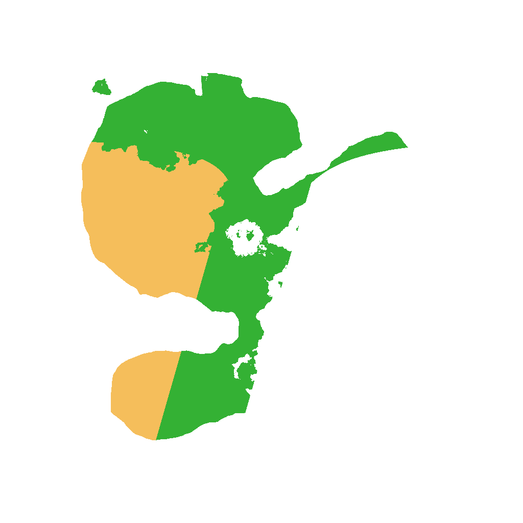 Biome Rust Map: Procedural Map, Size: 1500, Seed: 778185968