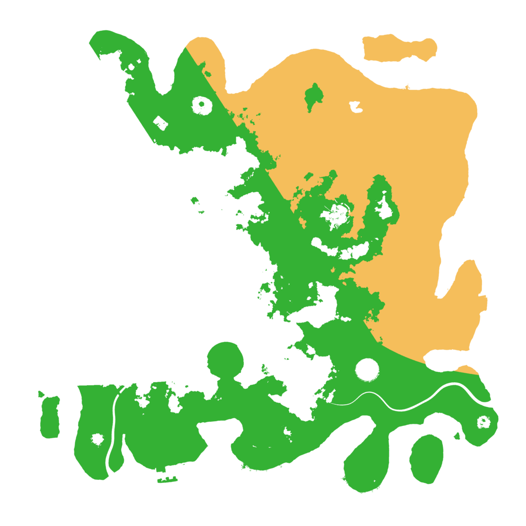 Biome Rust Map: Procedural Map, Size: 4000, Seed: 1061457422