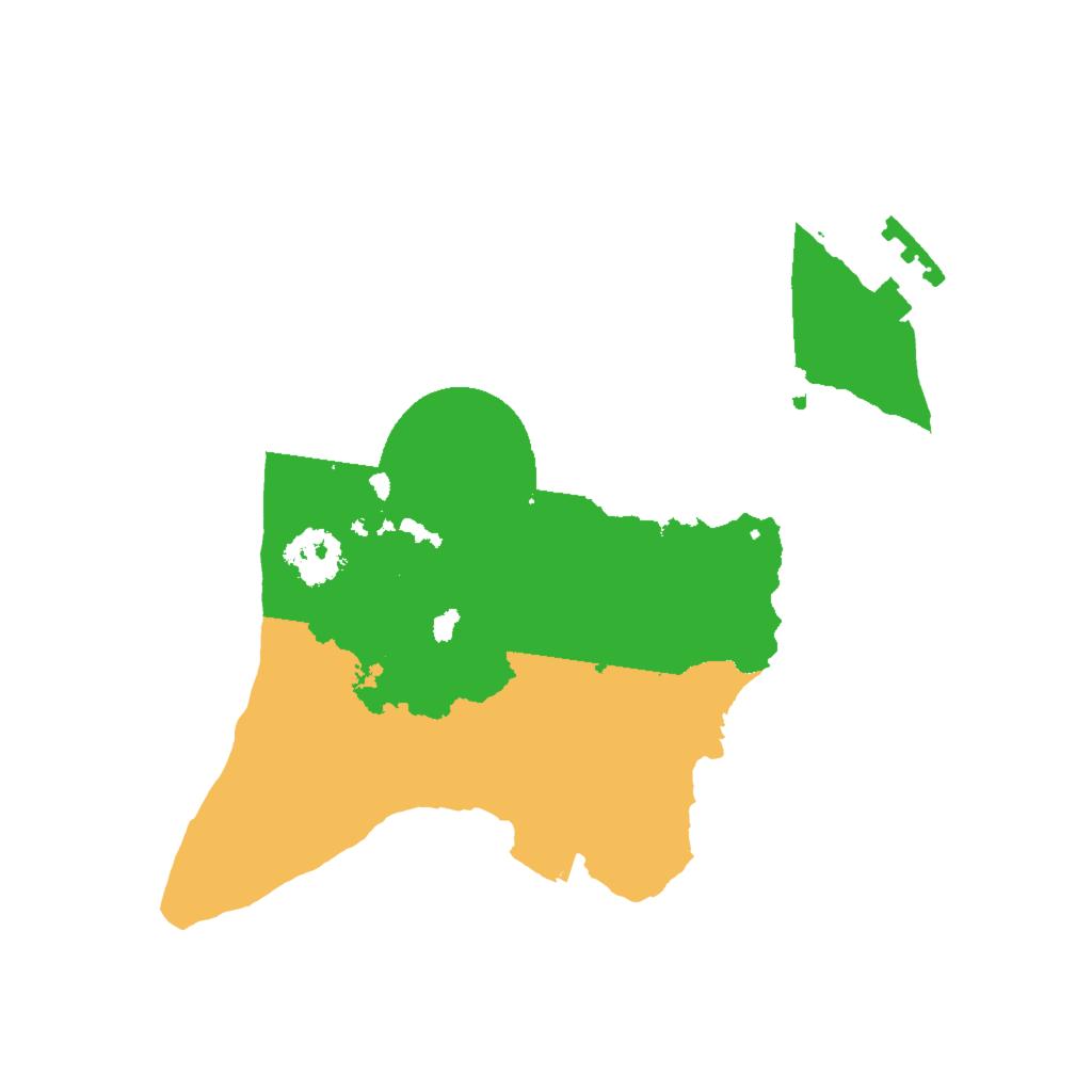 Biome Rust Map: Procedural Map, Size: 2000, Seed: 1937175278