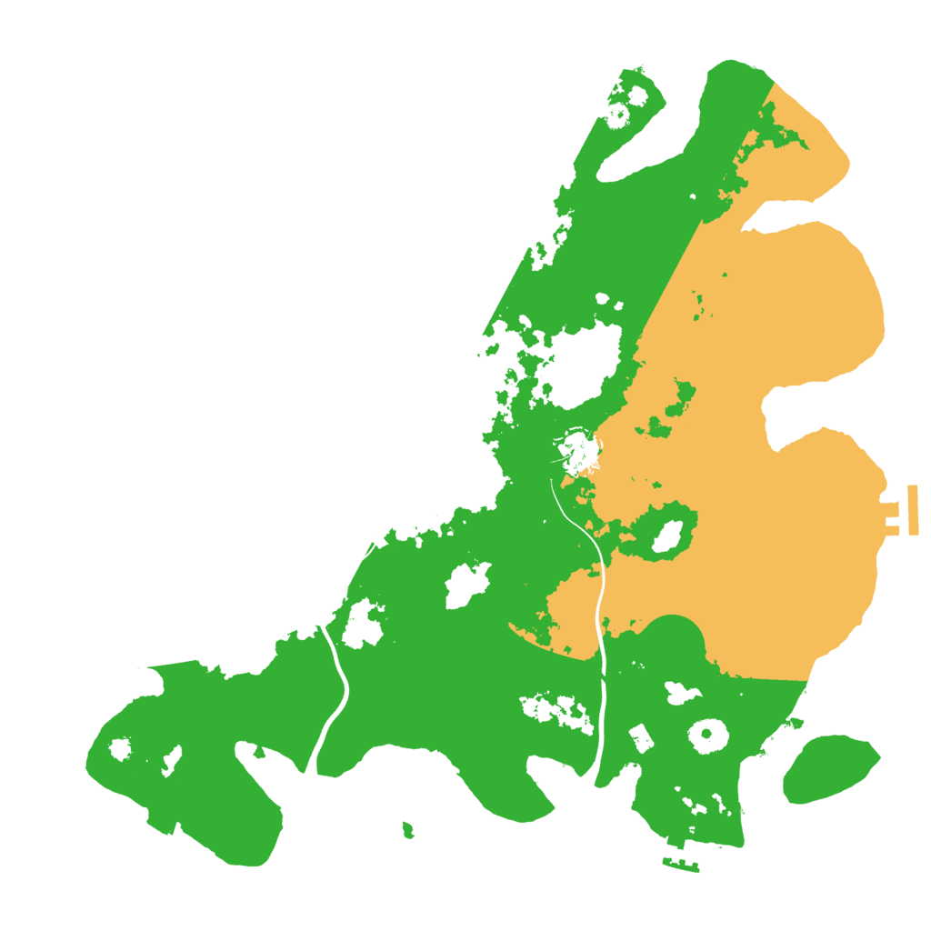 Biome Rust Map: Procedural Map, Size: 3750, Seed: 2063359839