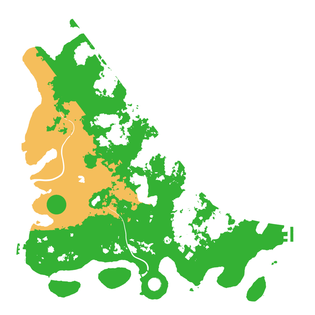 Biome Rust Map: Procedural Map, Size: 4250, Seed: 938023748