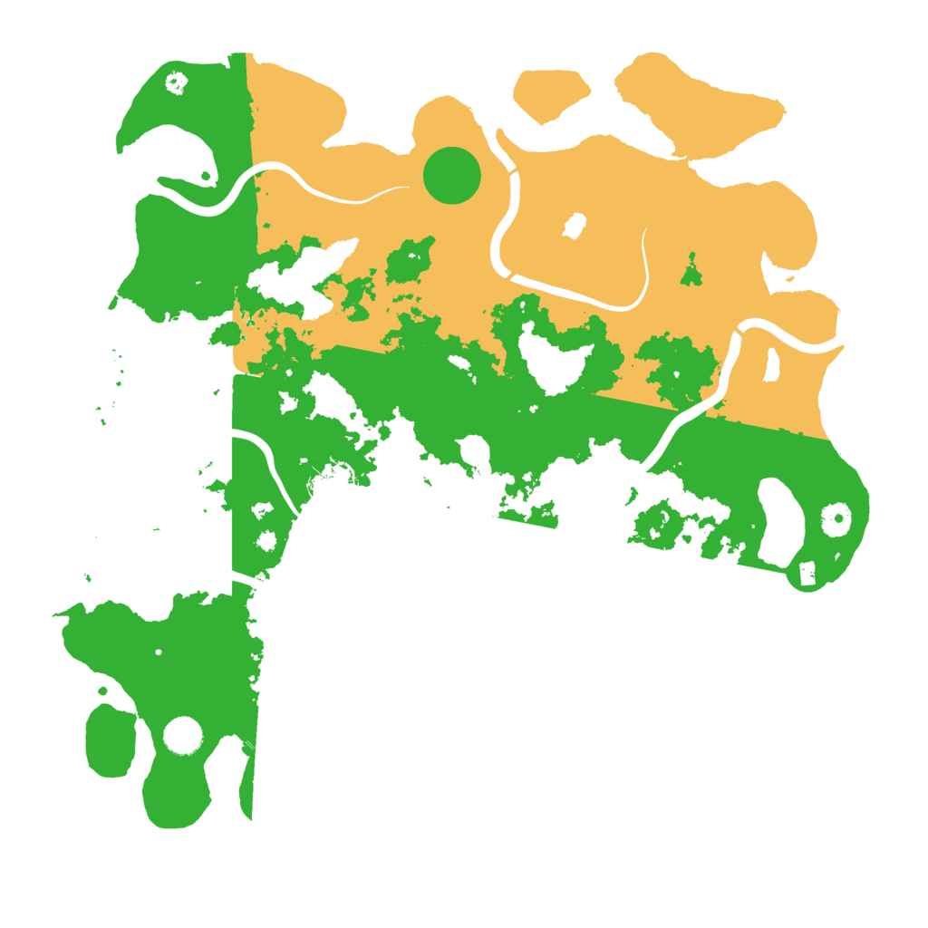 Biome Rust Map: Procedural Map, Size: 4250, Seed: 16521234