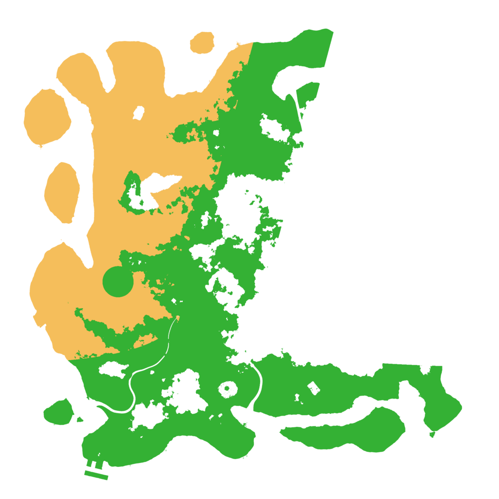 Biome Rust Map: Procedural Map, Size: 4250, Seed: 5284864